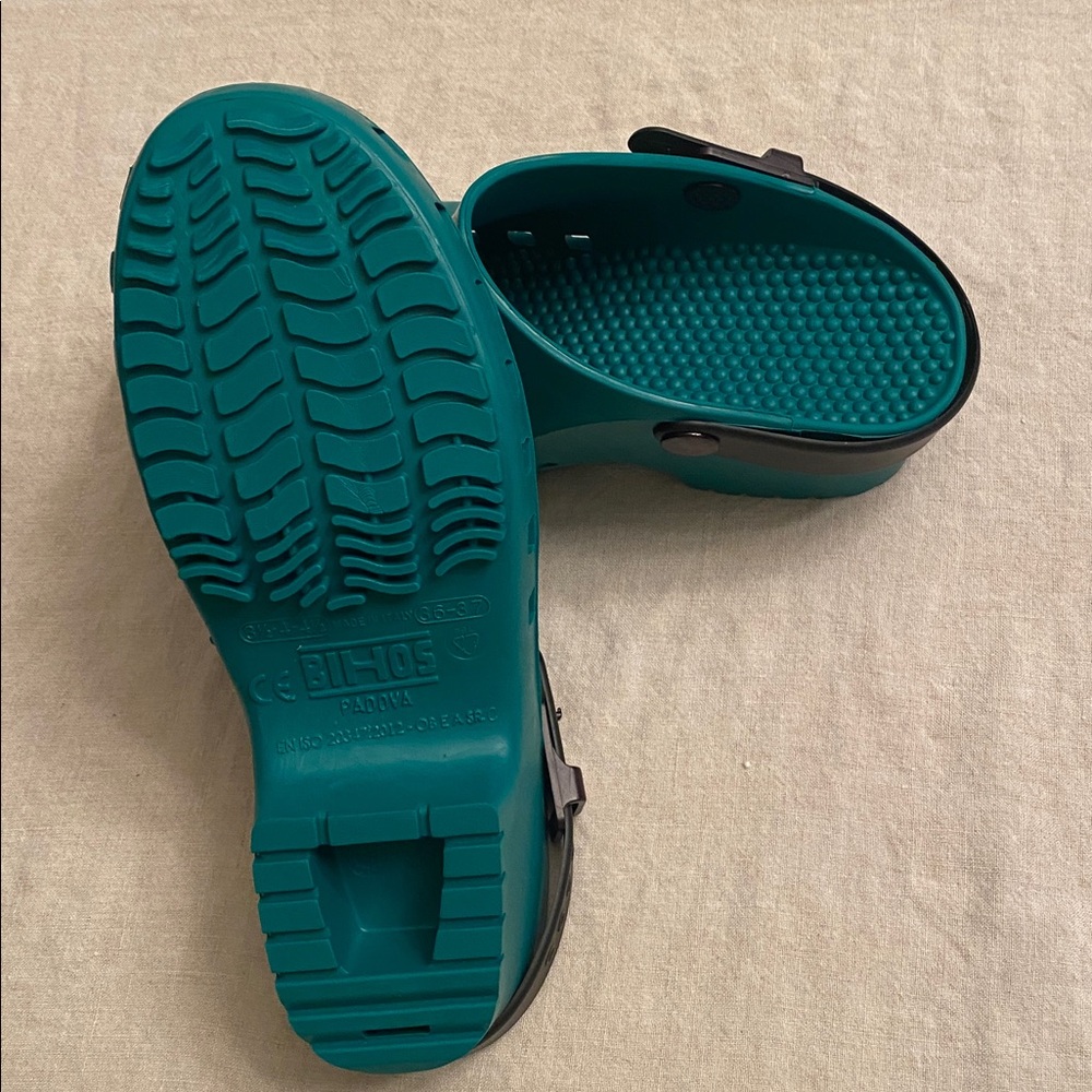 Stylish Teal Mules for Women - Picture 3 of 3